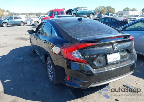 2018 Honda Civic Ex из США, поврежденный, VIN 19XFC2F8XJE028374